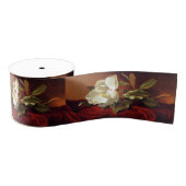 Een Magnolia op Red Velvet, Grosgrain Lint (Spoel)