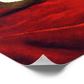 Een Magnolia op Red Velvet Poster (Hoek)