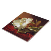 Een Magnolia op Red Velvet Tegeltje (Zijkant)