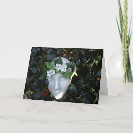 Een Maiden's Glory Beltane Kaart (Voorkant)