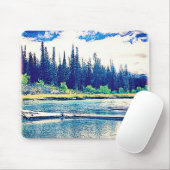 Een Majestic Canadees Wilderness Forest. Bestel nu Muismat (Met muis)