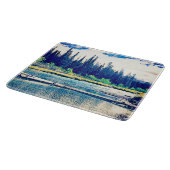 Een Majestic Canadees Wilderness Forest. Bestel nu Snijplank (Hoek)