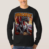 Een majestueuze draak - Dracarys T-shirt (Voorkant)