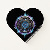 Een majestueuze volwassen Triceratops Notitieboek (Achterkant)