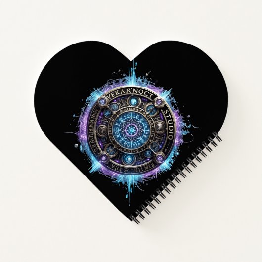 Een majestueuze volwassen Triceratops Notitieboek (Achterkant)