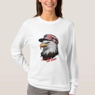 Een majestueuze zeearend, trots belichaamde Amerik T-shirt