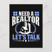 Een makelaar nodig? Laten we praten over de verkoo Briefkaart (Voorkant)