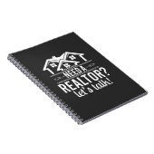 Een makelaar nodig? Makelaar Notebook Notitieboek (Rechterzijde)