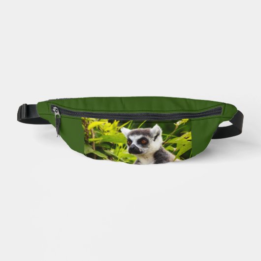 Een maki van Madagascar op een fanny pack Heuptasje (Voorkant)