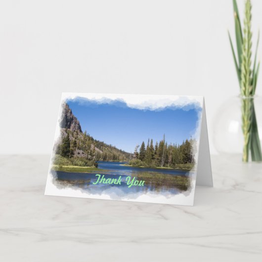 Een mammoetKaart van het Bedankt (Voorkant)