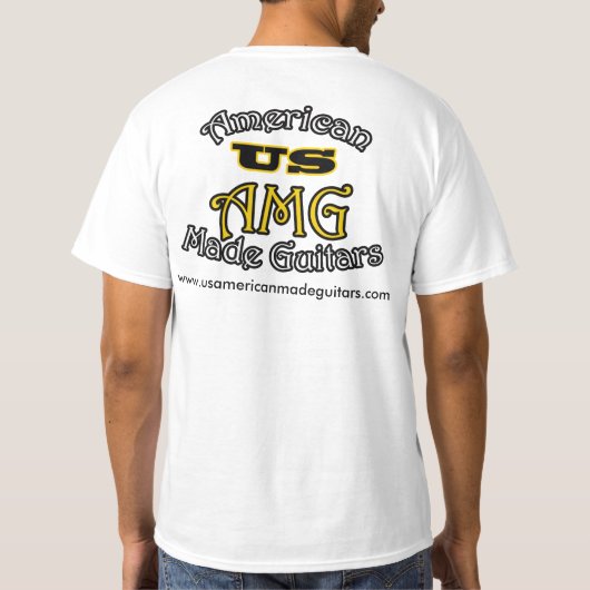 Eén Man band van USAMG T-shirt (Achterkant)