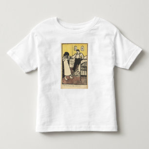 Een man beschuldigt zijn zwangere vrouw kinder shirts