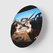 Eén Man bezonk een ander Man Ronde Klok (Hoek)