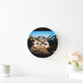 Eén Man bezonk een ander Man Ronde Klok (Huis)