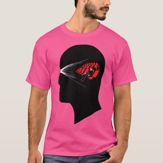 Een Man bioscoop T-shirt (Voorkant)