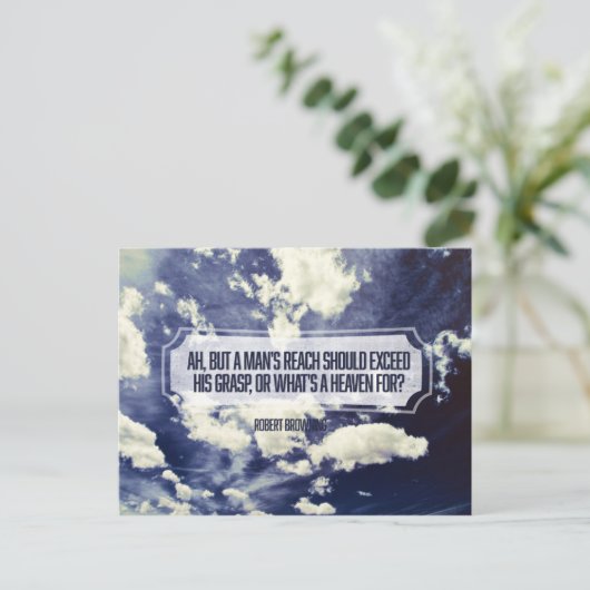 Een Man Briefkaart (Staand voorkant)