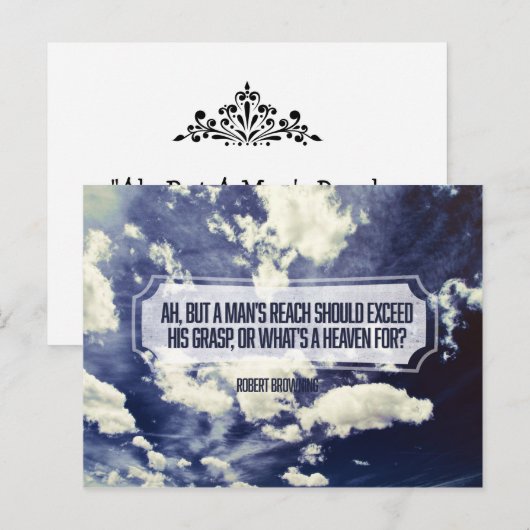 Een Man Briefkaart (Voorkant / Achterkant)