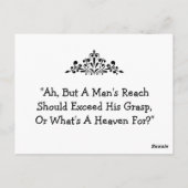 Een Man Briefkaart (Achterkant)