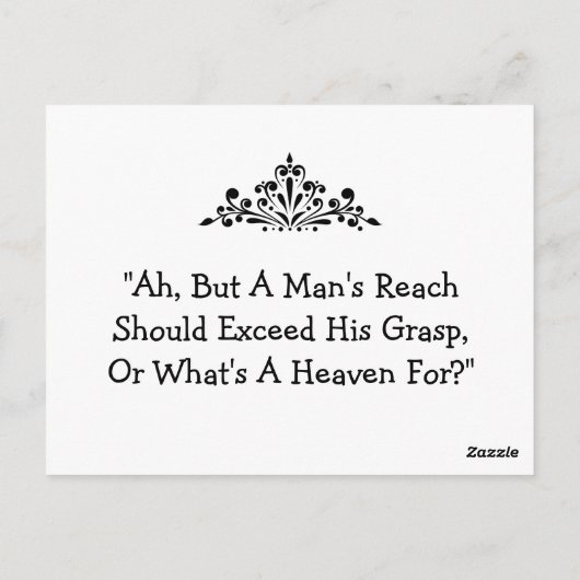 Een Man Briefkaart (Achterkant)