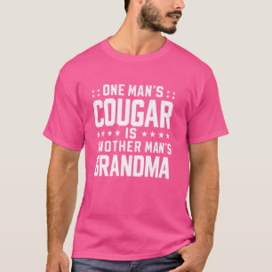 Een Man Cougar Een Man Oma Dating Olde T-shirt