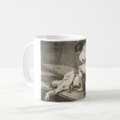Een Man dat de benen van een ander Man opheft Koffiemok (Voorkant links)