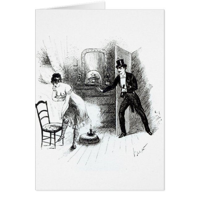 Een man die een prostituee bezoekt (Voorkant)