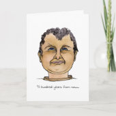 Een man die een verschil wil maken kaart (Voorkant)