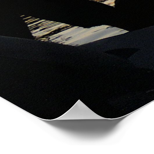 Een man en zijn hond op de Bayou Poster (Hoek)