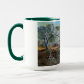 Een man en zijn hond.. Zuidelijke stijl. Mok (Links)