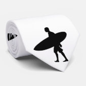 Een man en zijn raad van bestuur stropdas (Opgerold)