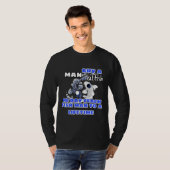 Een Man eten vis kopen 89 T-shirt (Voorkant volledig)