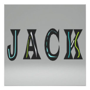 Een Man genoemd Jack is Achterste Poster