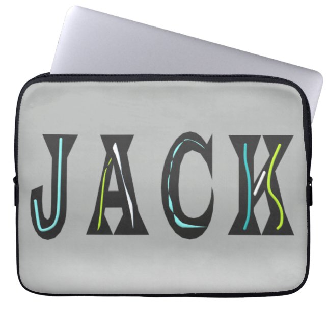 Een Man genoemd Jack is terug Laptop Sleeve (Voorkant)