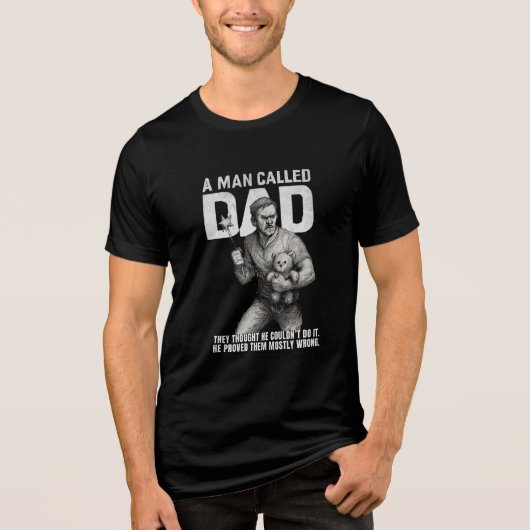 Een Man Genoemd Vader Tri-Blend Shirt (Voorkant)