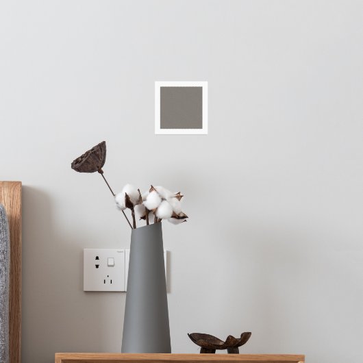 Een man in een pak en een stropdas voor een muur folie afdrukken (Insitu (Slaapkamer 2))