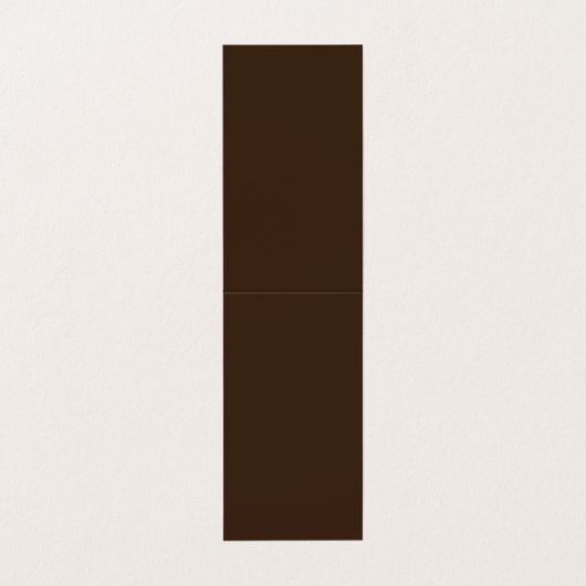 Een man in een pak en stropdas voor een bro visitekaartje (Buitenkant ongevouwen)