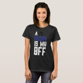 Een man is mijn baas. t-shirt (Voorkant volledig)