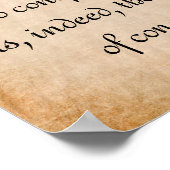 Een Man kan... Inspirerende Boeddha-prijsopgave Poster (Hoek)