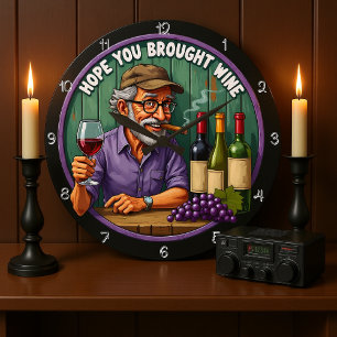 Een Man met baard van goede smaak Grote Klok