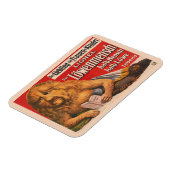 Een Man met Leeuwenkop voorlezen Shakespeare, 1913 Magneet (Linkerzijde)