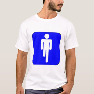 één man met poten t-shirt