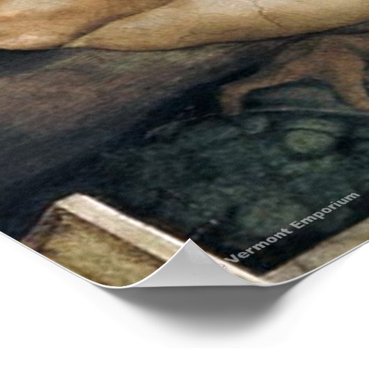 Een Man moet zijn greep overtreffen Poster (Hoek)