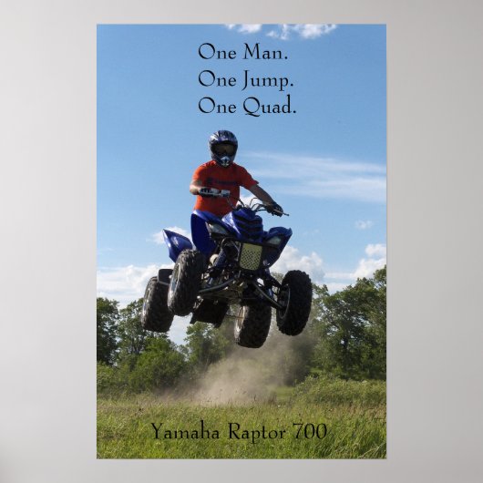 Eén Man Poster (Voorkant)