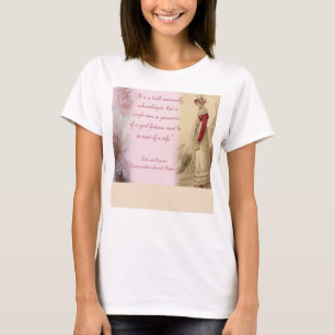 Eén Man, Pride en Prejudice Jane Austen T-shirt