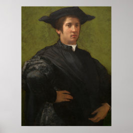 Een Man - Rosso Fiorentino Fijne Kunst Poster