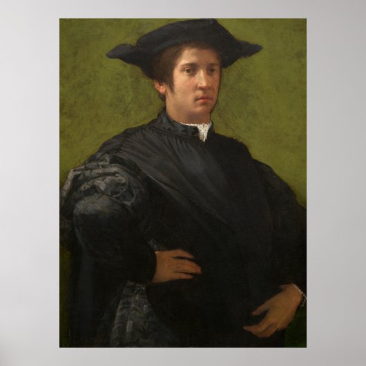 Een Man - Rosso Fiorentino Fijne Kunst Poster (Voorkant)