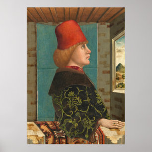 Een man - Tiroolse Duitse fijnkunstposter Poster