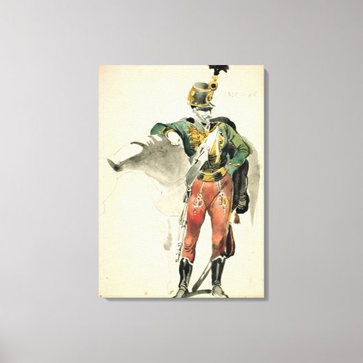 Een man van het negende regime canvas afdruk (Voorkant)