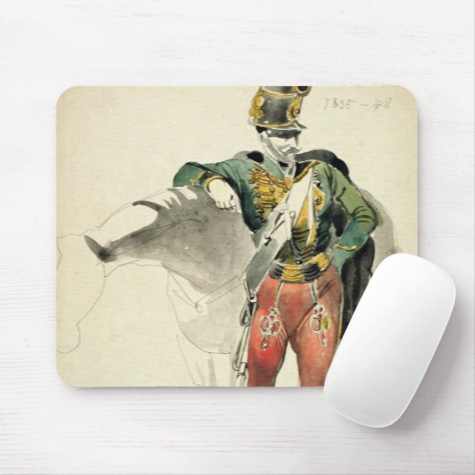 Een man van het negende regime muismat (Met muis)