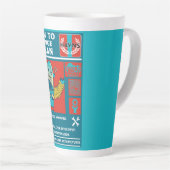 Een Man wijzigen Latte Mok (Rechterhoek)